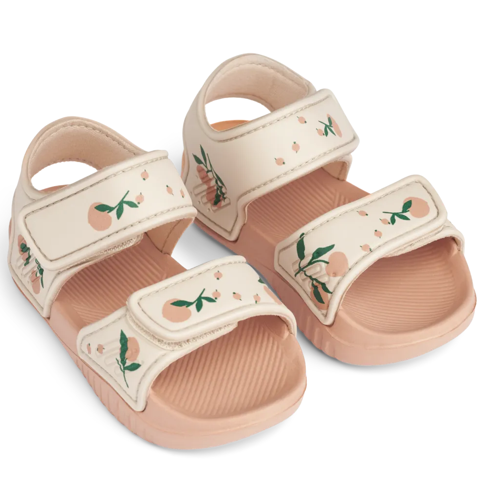 Liewood Blumer Sandalen | Peach Sea Shell Mix