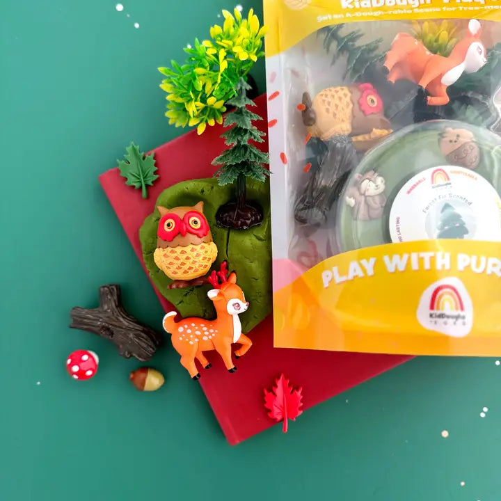 Earth Grown KidDoughs Klei Speelset | Forest Friends