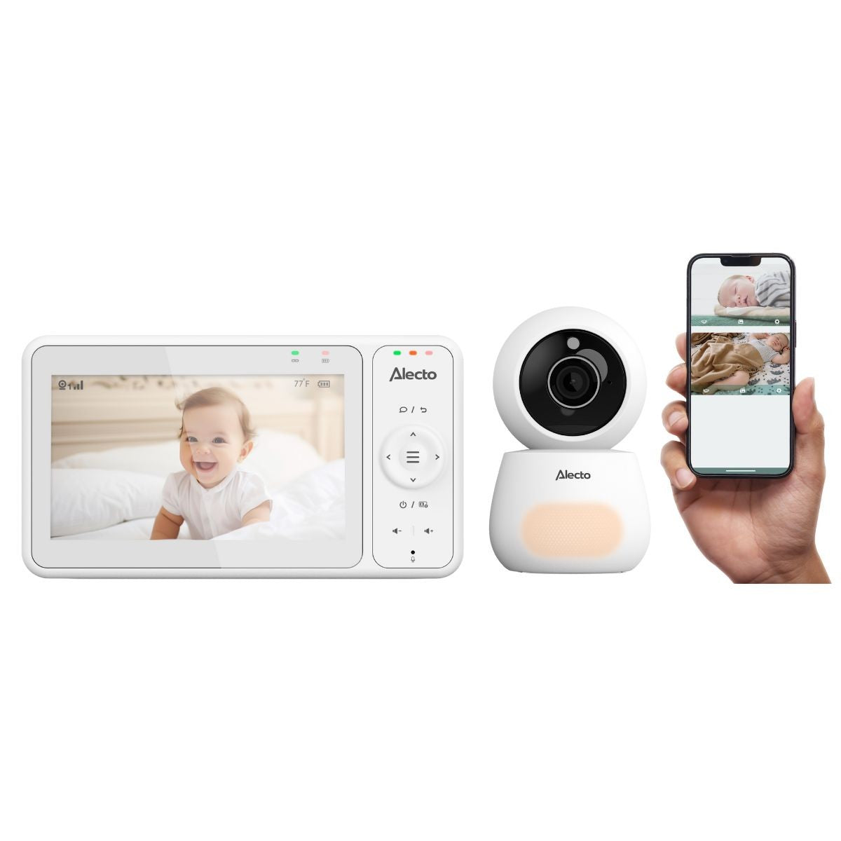 Alecto Beeldbabyfoon Wifi DVM2060