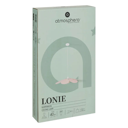 Atmosphera Pink Hanging Lamp 64cm