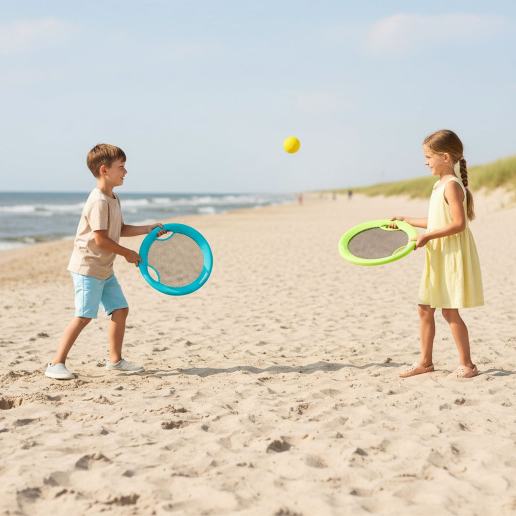 alldoro 2 in 1 XL Beach Volley & Super Disc