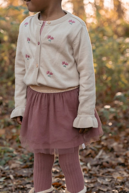 Little Dutch Gebreid Vestje | Zand