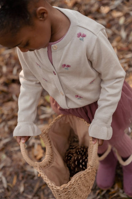Little Dutch Gebreid Vestje | Zand