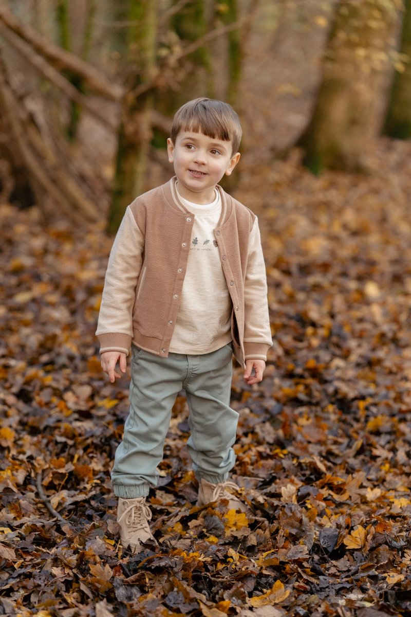 Little Dutch Gebreid Vest | Bruin