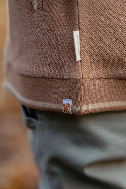 Little Dutch Gebreid Vest | Bruin