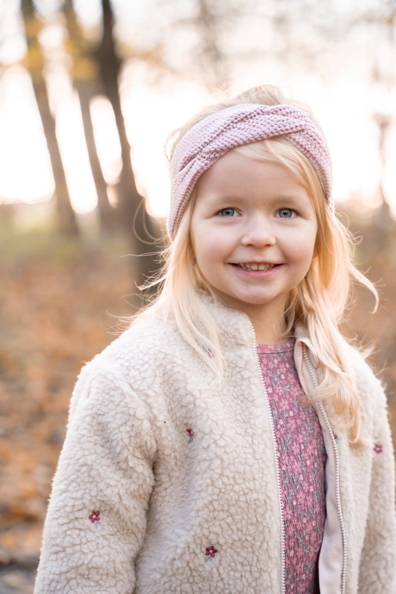 Little Dutch Gebreide Haarband | Velvet Roze