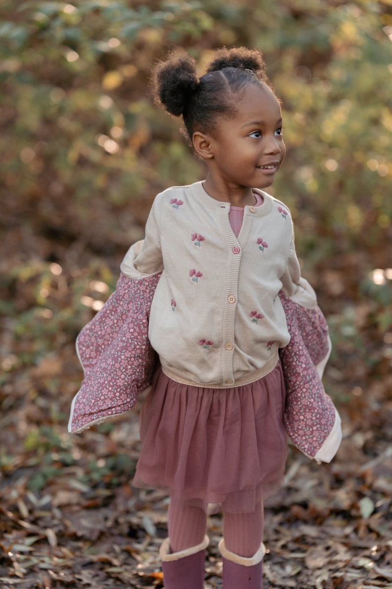 Little Dutch Gebreid Vestje | Zand