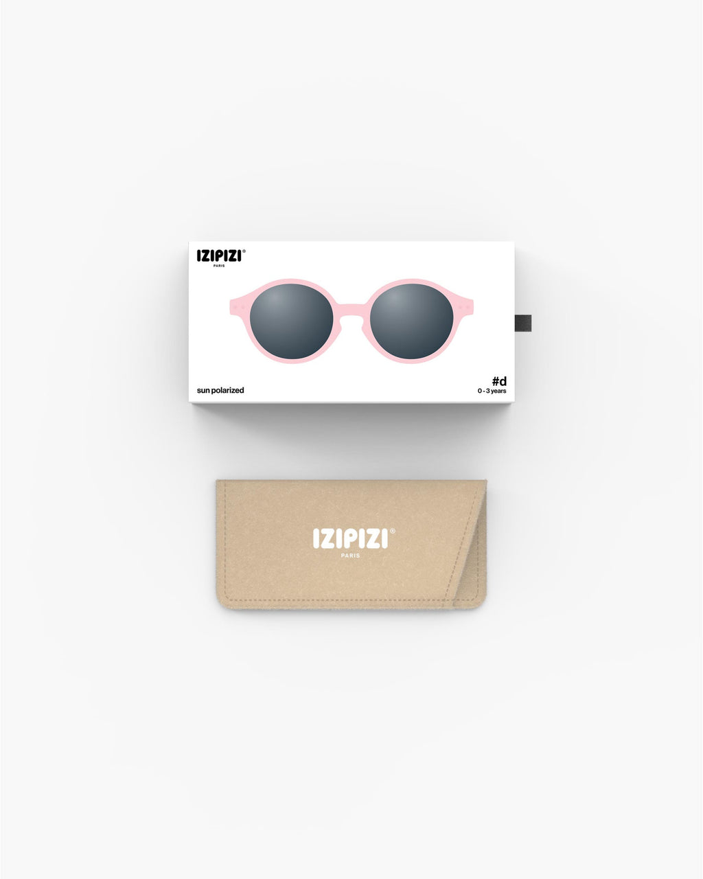 Izipizi Zonnebril 0-3Y #D | Pastel Roze