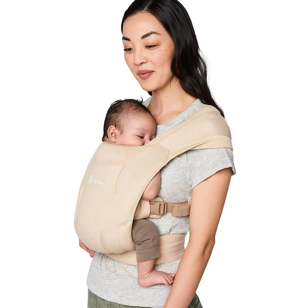 Ergobaby Baby Draagzak/Doek Embrace Soft Mesh | Cream