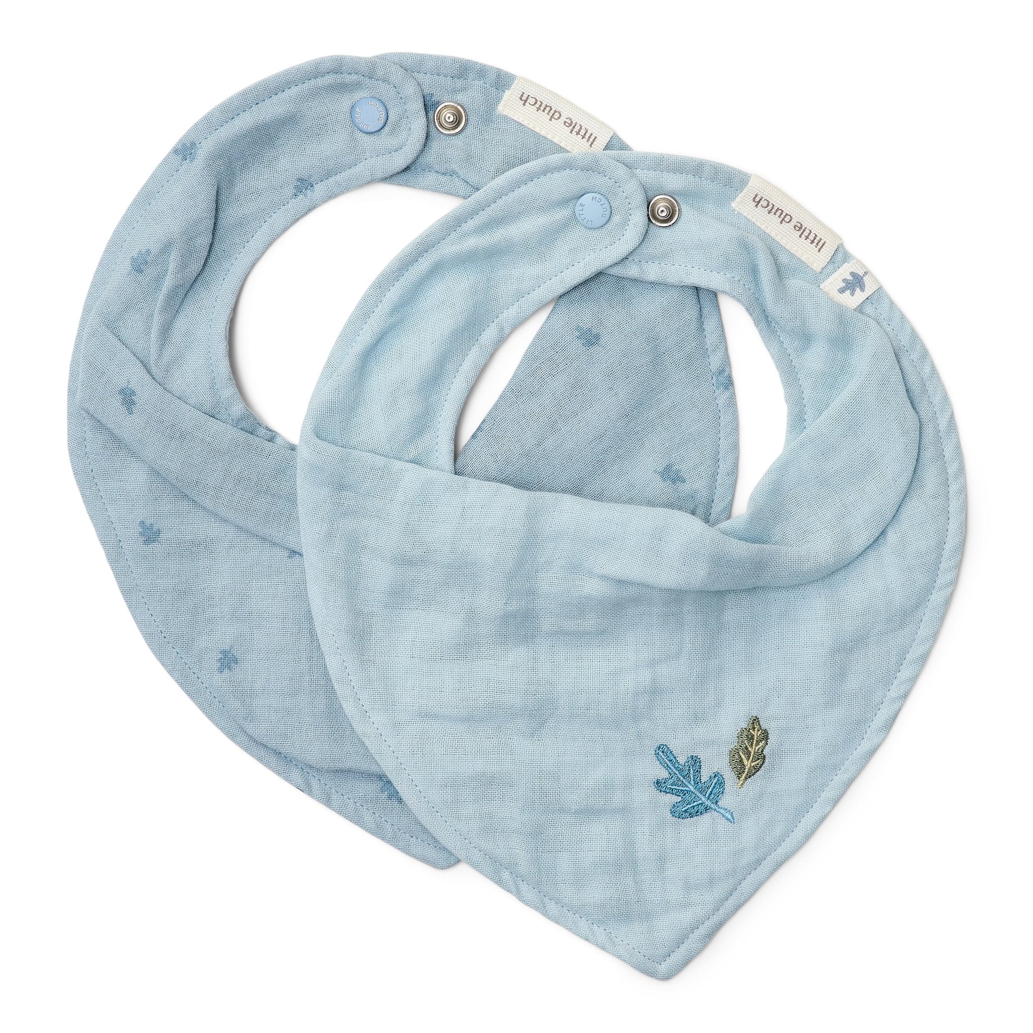 Little Dutch Bandana Slab Set Van 2 | Pure Denim Blue