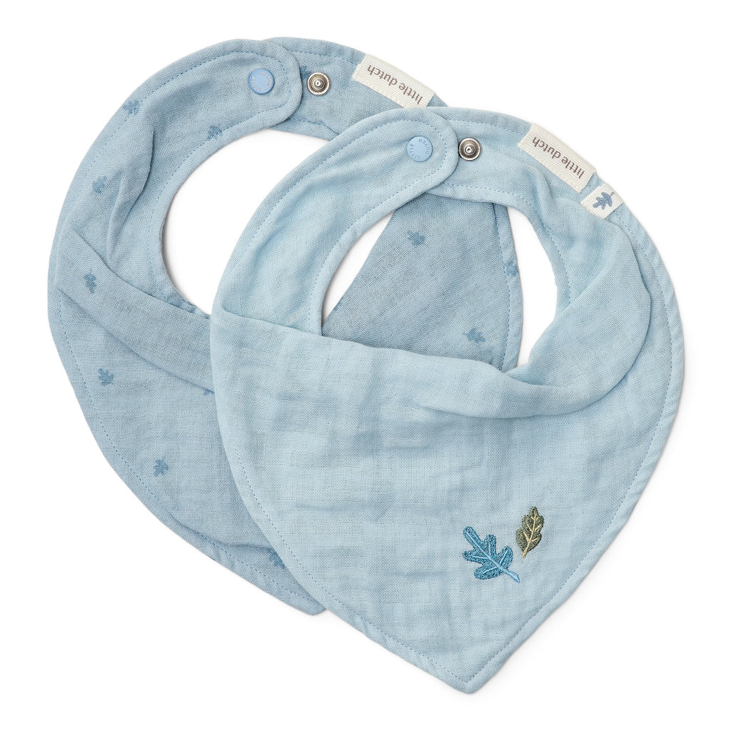 Little Dutch Bandana Slab Set Van 2 | Pure Denim Blue