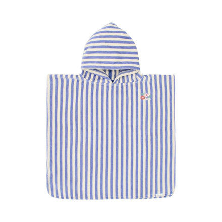 Little Dutch Strandponcho | Dreamy Purple Stripe