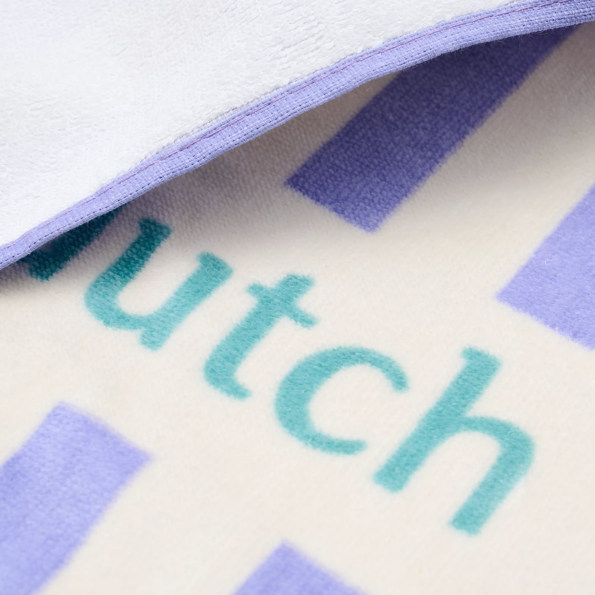 Little Dutch Strandhanddoek 60x120 | Dreamy Purple Stripe