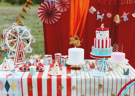 * Party Deco Cupcake Toppers | Circus Mix
