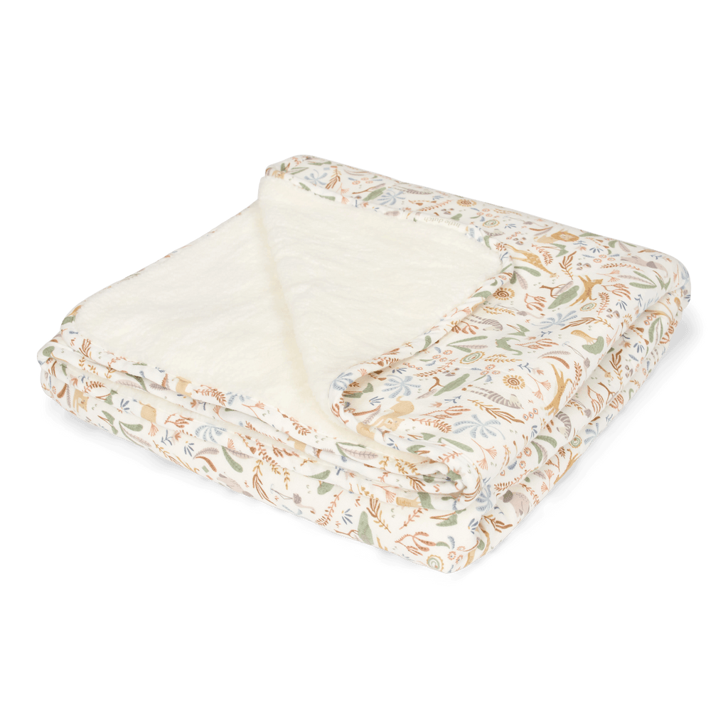 Little Dutch Ledikantdeken Fleece 110x140 cm Safari Wonders | Meerkleurig