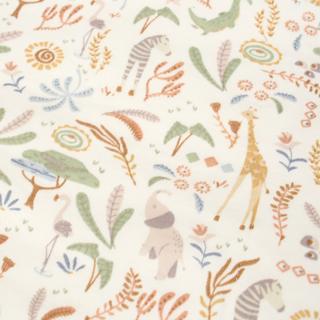 Little Dutch Ledikantdeken Mousseline 4-laags Safari Wonders | Meerkleurig
