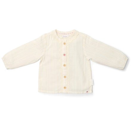 Little Dutch Blouse Lange Mouw | Wit
