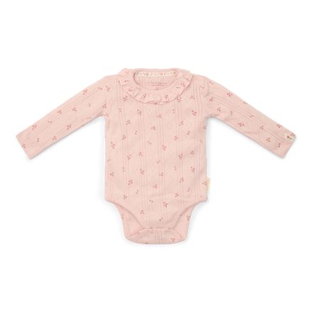 Little Dutch Romper Lange Mouw | Fairy Flowers Roze