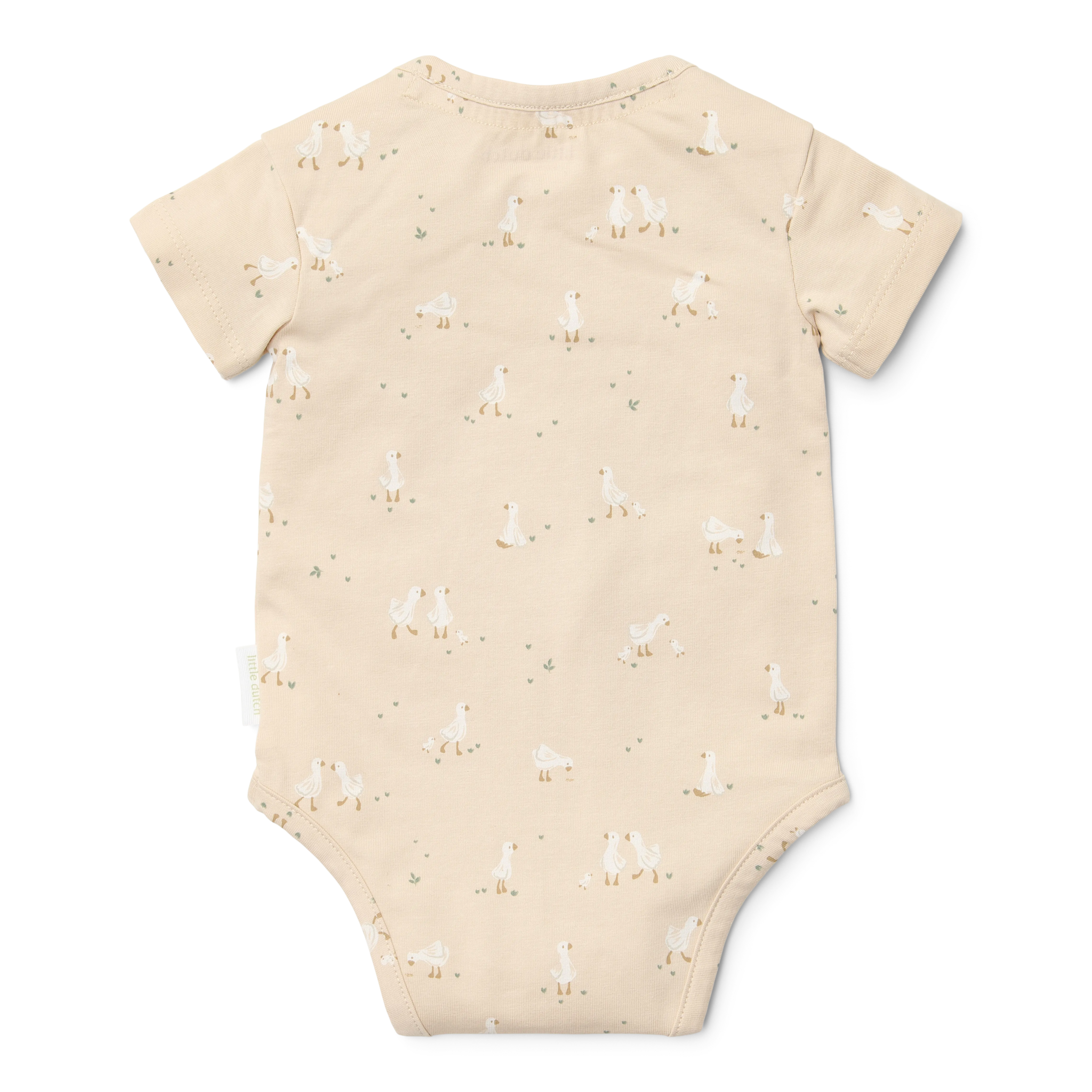 Little Dutch Romper Korte Mouw Little Goose  | Beige