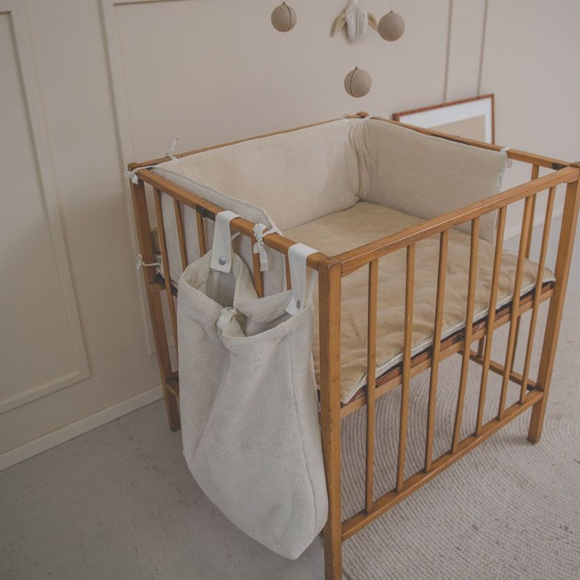 Koeka Boxopbergzak Organizer Toy Bag Teddy Pebble | Wit