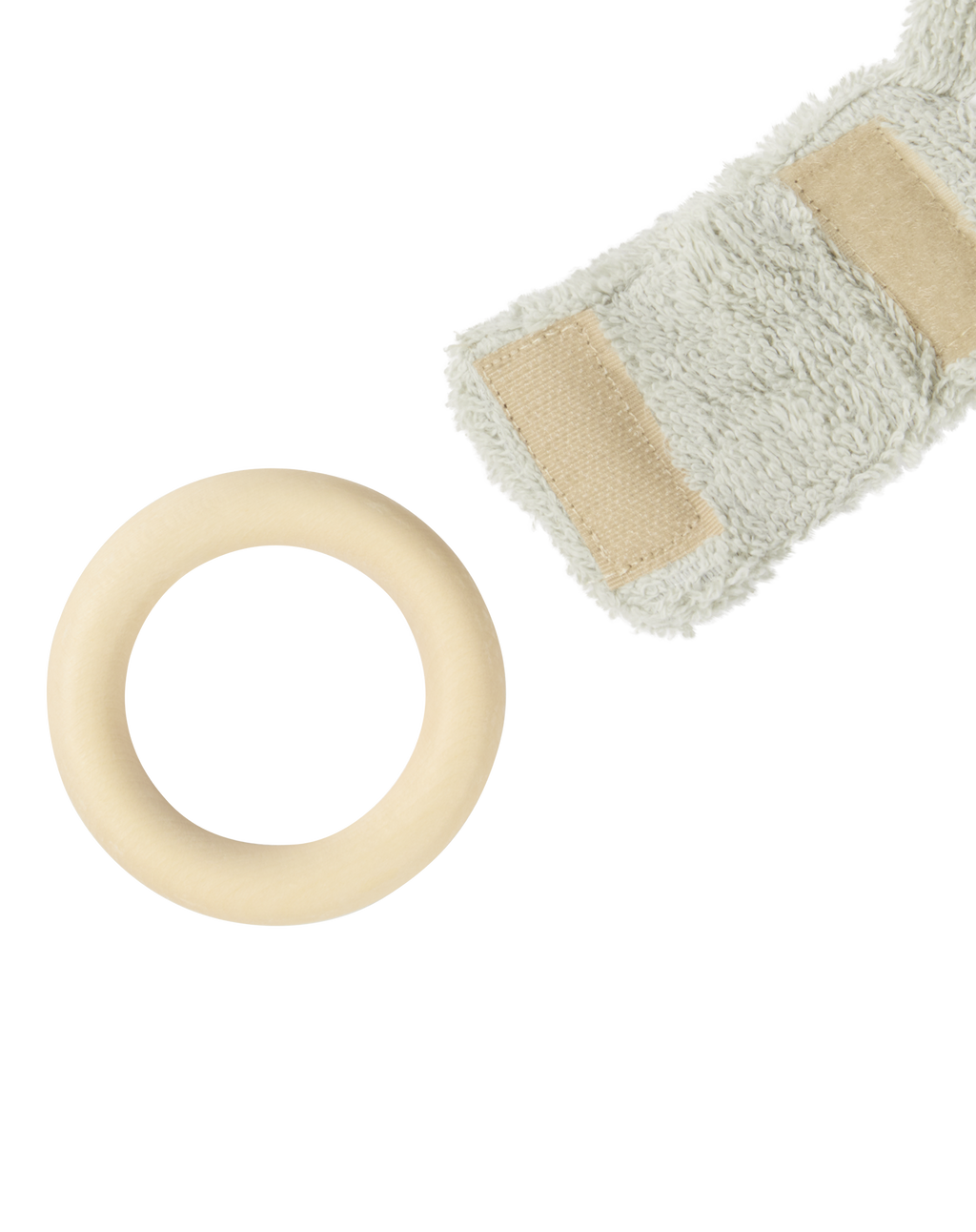 * Nobodinoz Bunny Bijtring 7cm | Sage Green