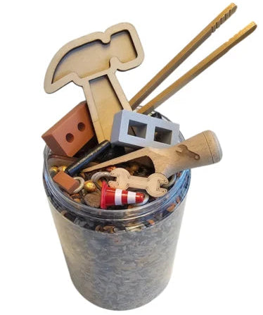 SensoryFun Speelrijst Mix PourAndPlay 1.2kg | Construction