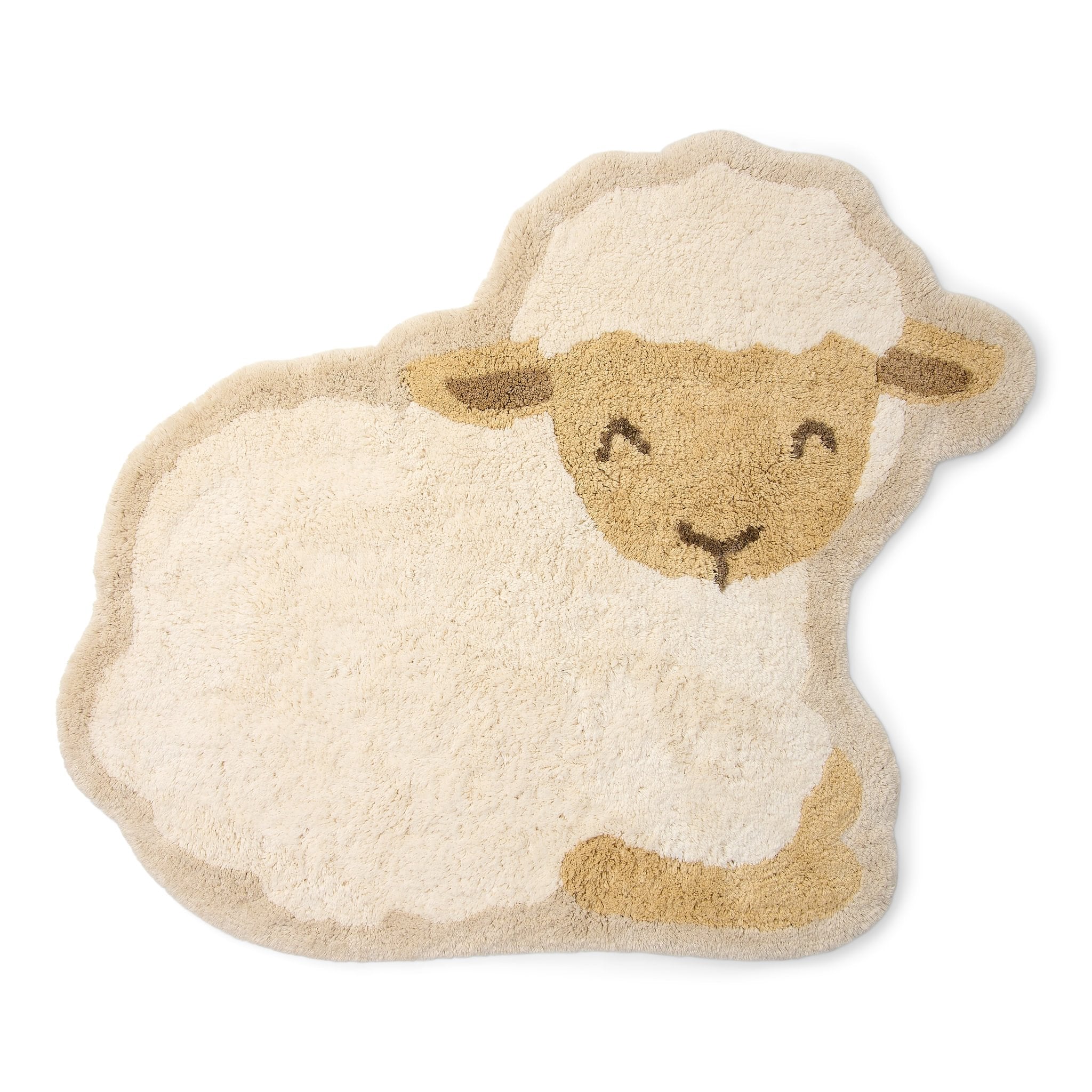 Little Dutch Vloerkleed Schaap Little Farm | Wit