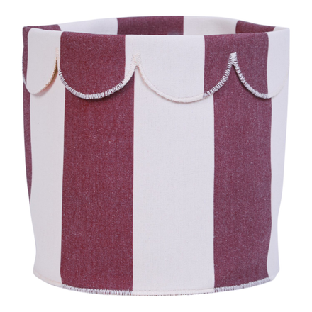 Childhome Opbergmandje 20x25 cm | Biscuit Dreams Burgundy