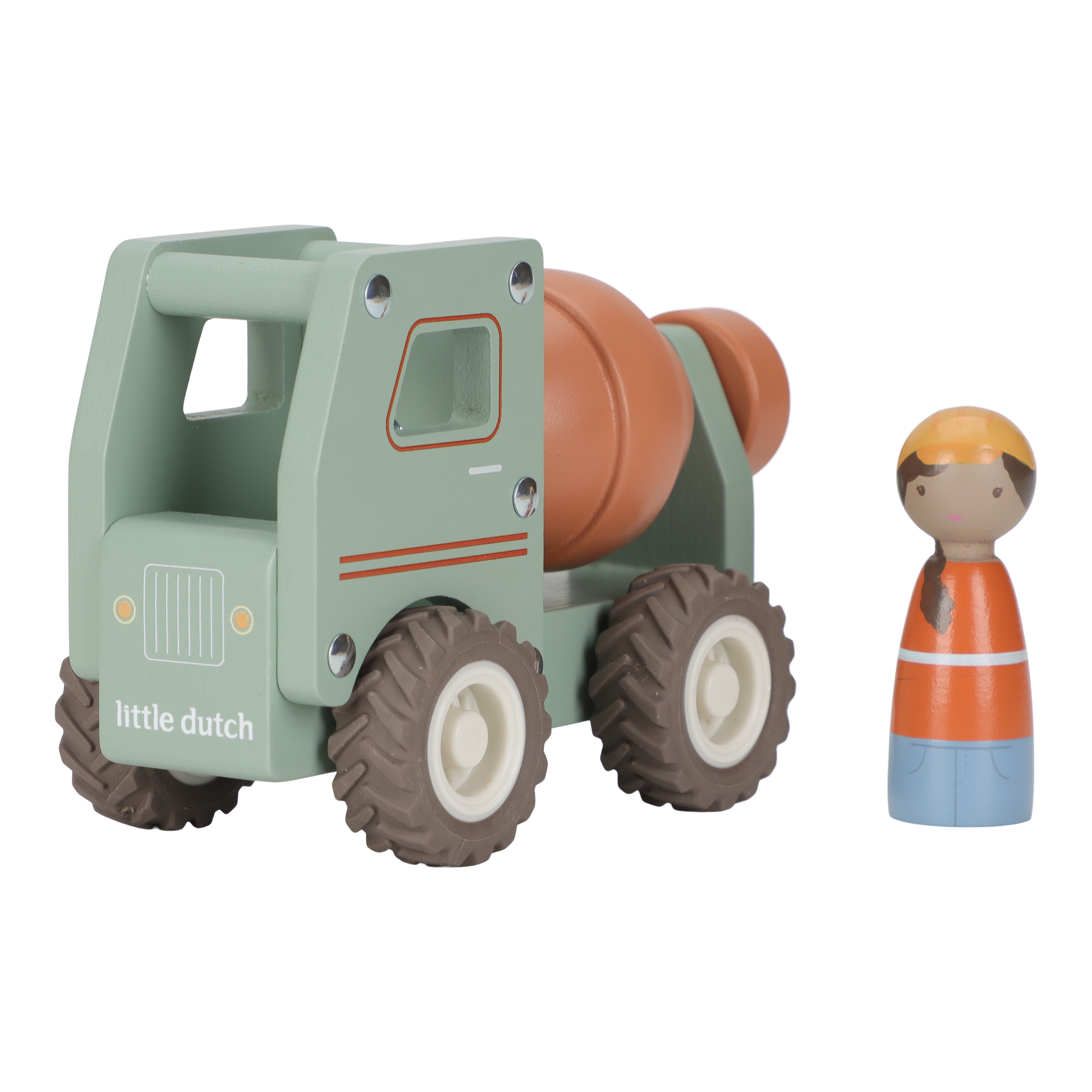 Little Dutch Houten Betonwagen