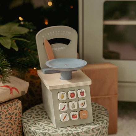 Little Dutch Houten Weegschaal | Groen