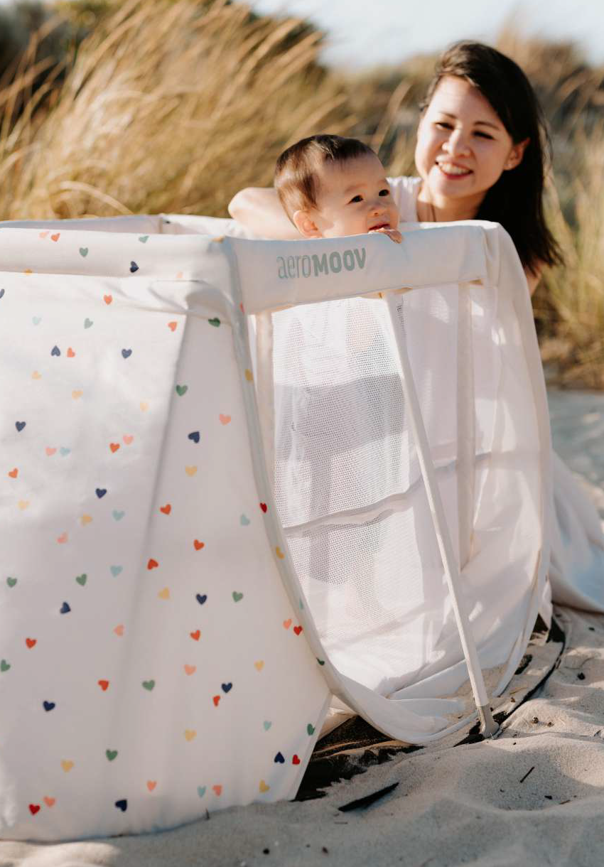 AeroMoov Instant Reisbedje | Confetti Hearts