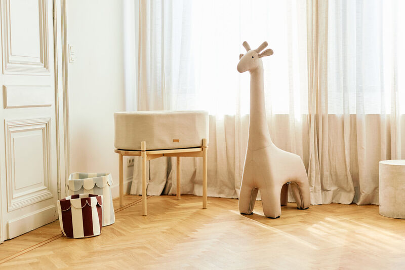 Childhome Opbergmandje 35x35 cm | Biscuit Dreams Licht Blauw