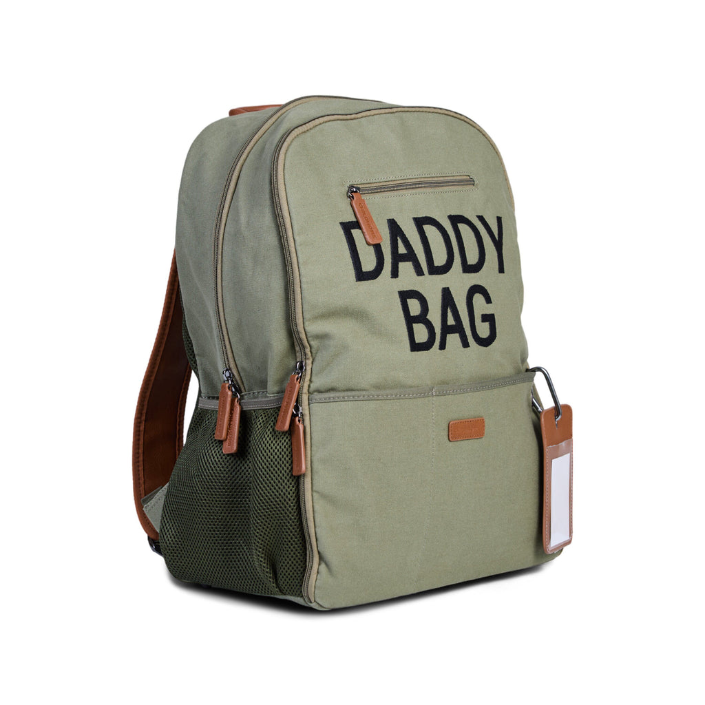 Childhome Weekendtas Daddy Bag Verzorgingstas | Canvas Kaki