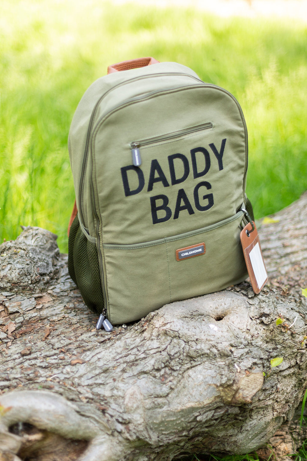 Childhome Weekendtas Daddy Bag Verzorgingstas | Canvas Kaki