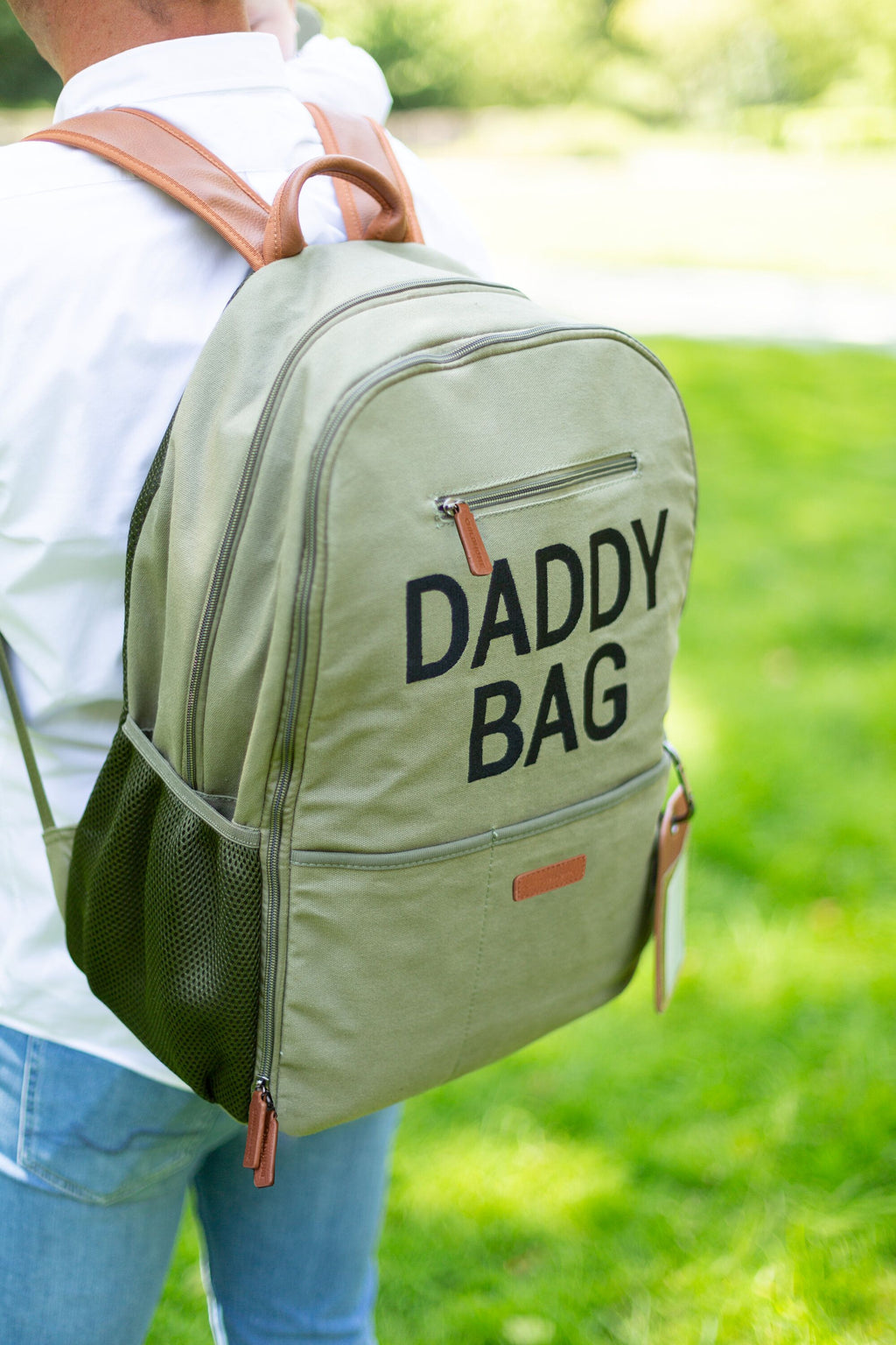 Childhome Weekendtas Daddy Bag Verzorgingstas | Canvas Kaki