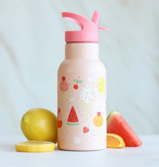 A Little Lovely Company RVS Drinkfles 350ml | Ijsjes