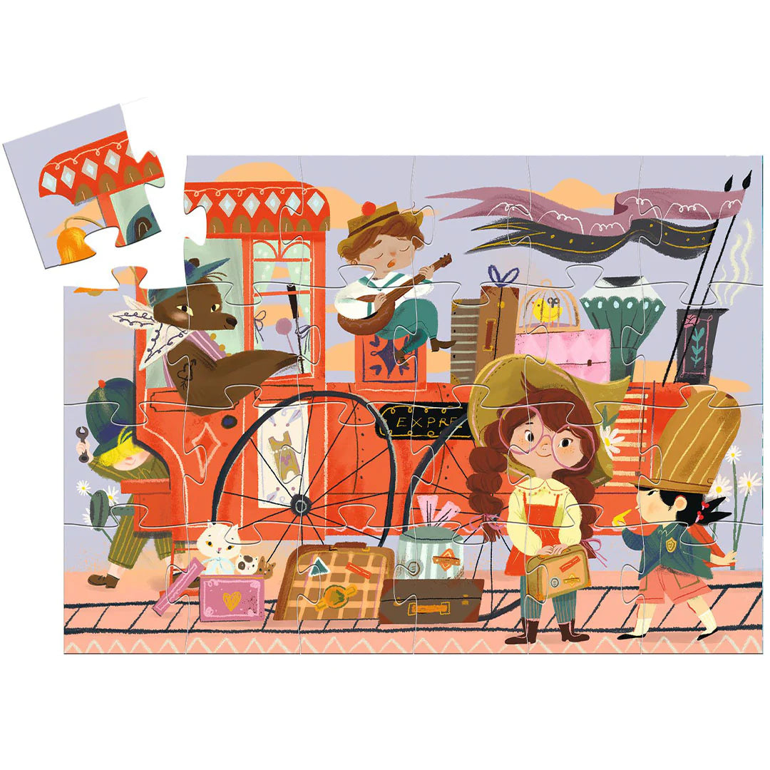 Djeco Puzzel 36st | Mia's Reis