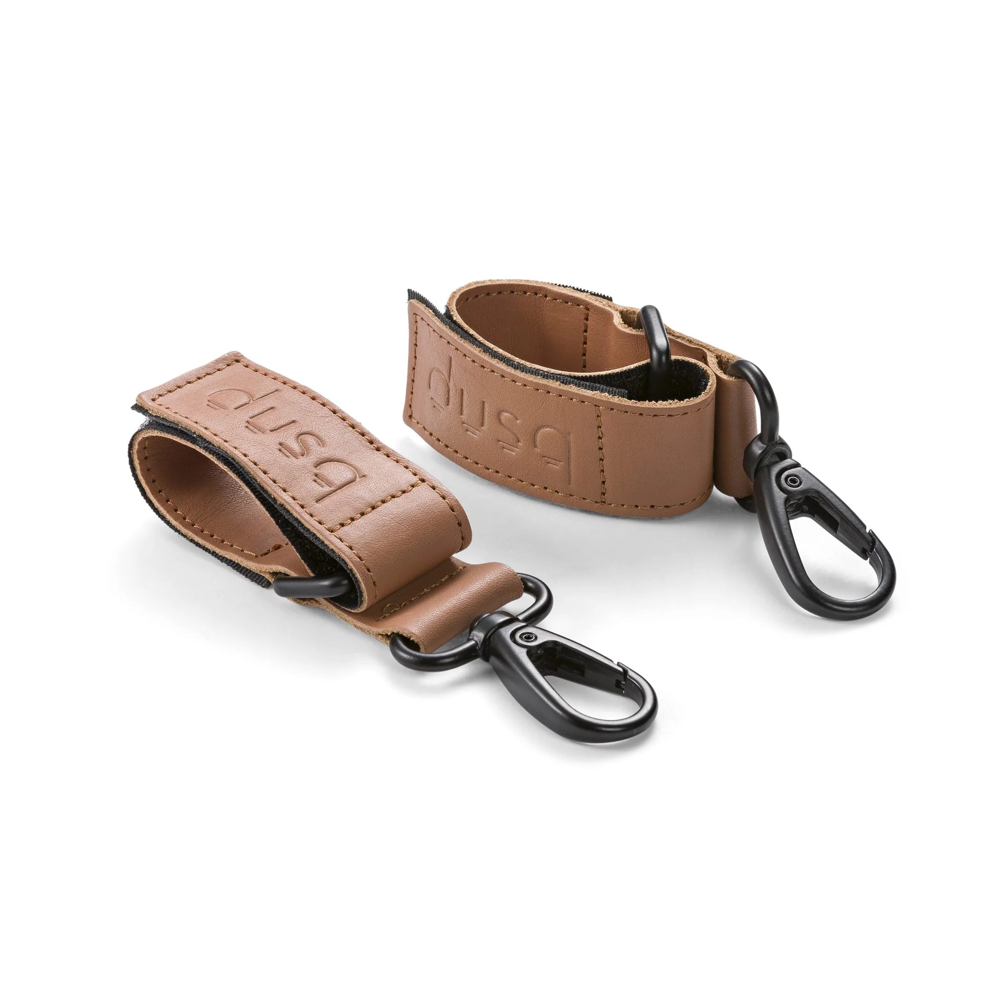*  Dusq Straps 2 Stuks Leder Sunset Cognac