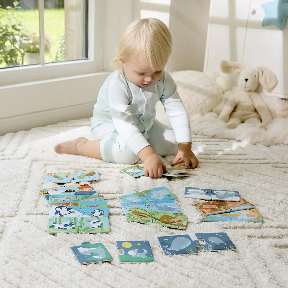 Hape Duo Puzzel | Animal's Family Pairing