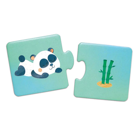 Hape Duo Puzzel | Animal's Snack Time