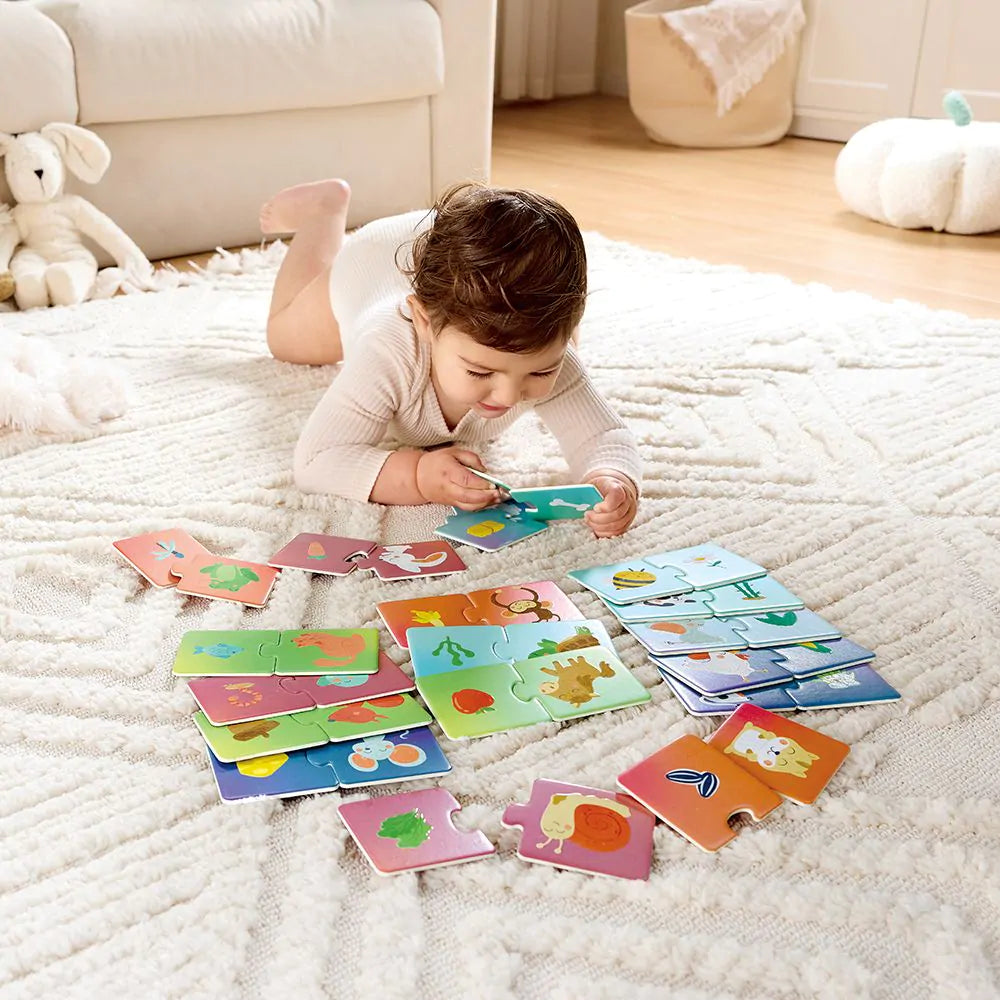 Hape Duo Puzzel | Animal's Snack Time