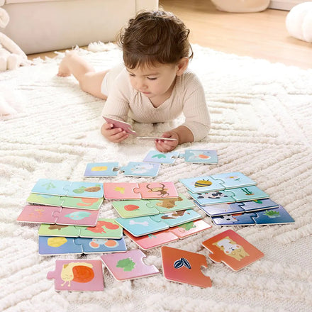 Hape Duo Puzzel | Animal's Snack Time