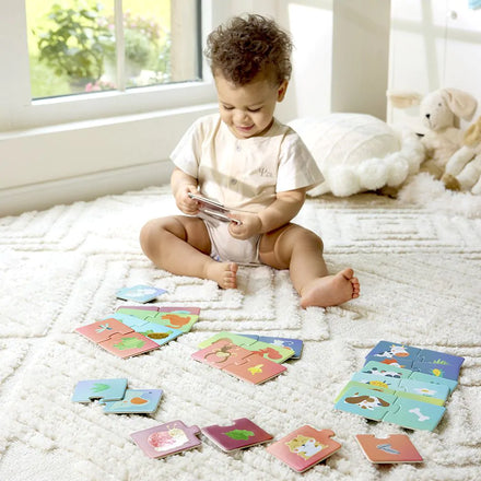 Hape Duo Puzzel | Animal's Snack Time