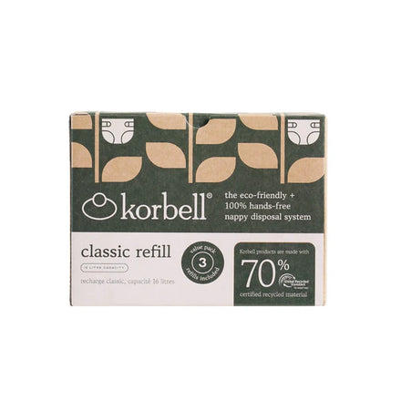 Korbell Luieremmer Navulling 16l | 3 pack
