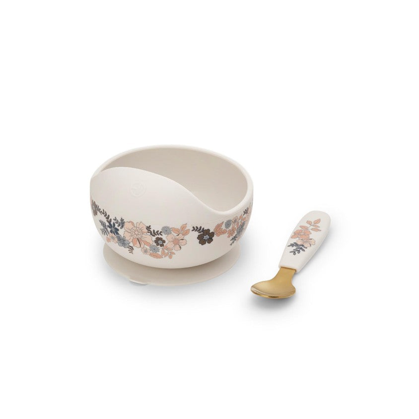 * Elodie Details Silicone Bowl Set | Blue Garden