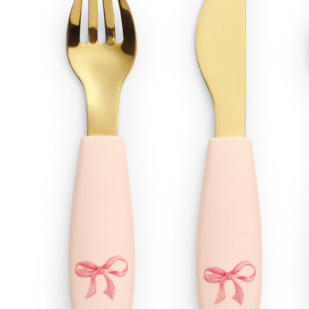 Elodie Details Silicone Sticky Bord Set | Rosy Bow