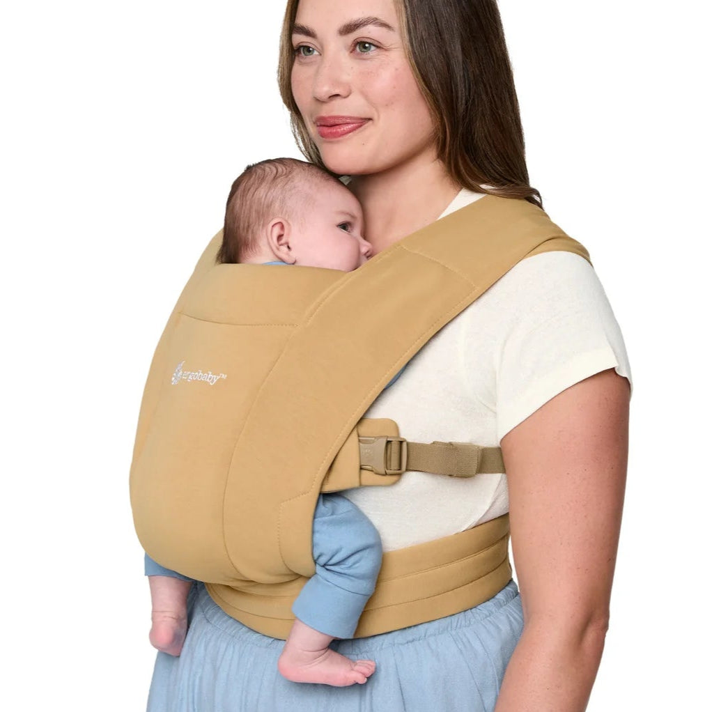 Ergobaby Draagzak/doek Embrace Newborn | Camel