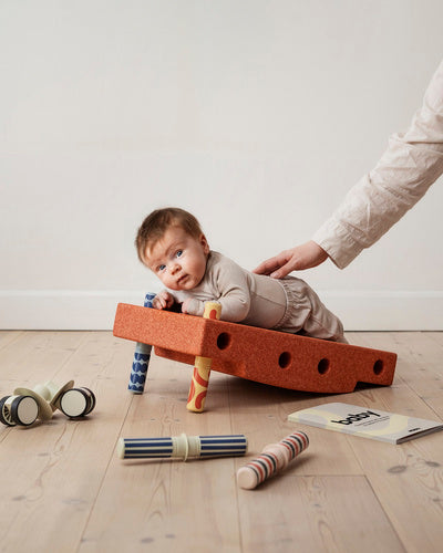 MODU Baby Activity Set | Burnt Orange / Dusty Green