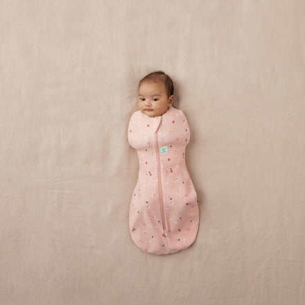 Ergopouch Cocoon Inbaker Slaapzak 62 cm Tog 0.2 | Daisies
