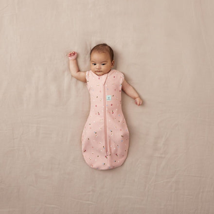 Ergopouch Cocoon Inbaker Slaapzak 62 cm Tog 0.2 | Daisies